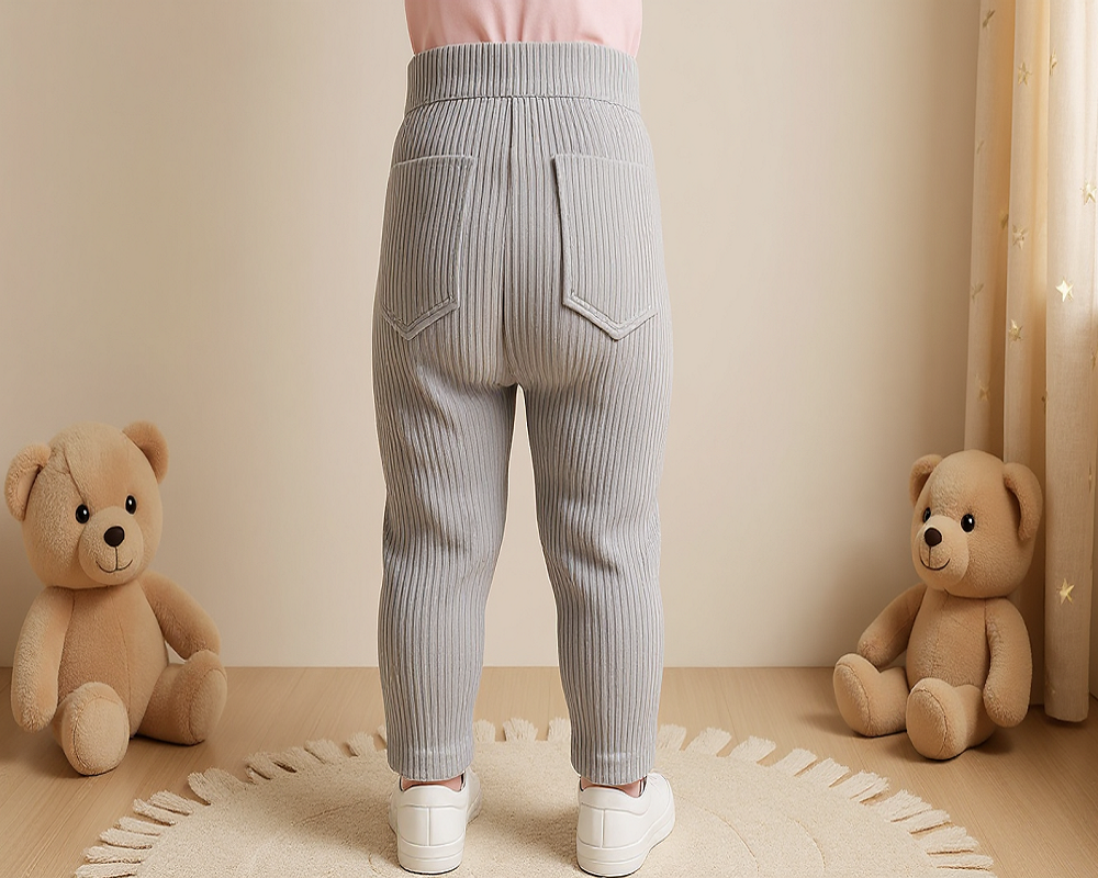 ⁦بنطالون قطيفة مضلع⁩ - الصورة ⁦6⁩